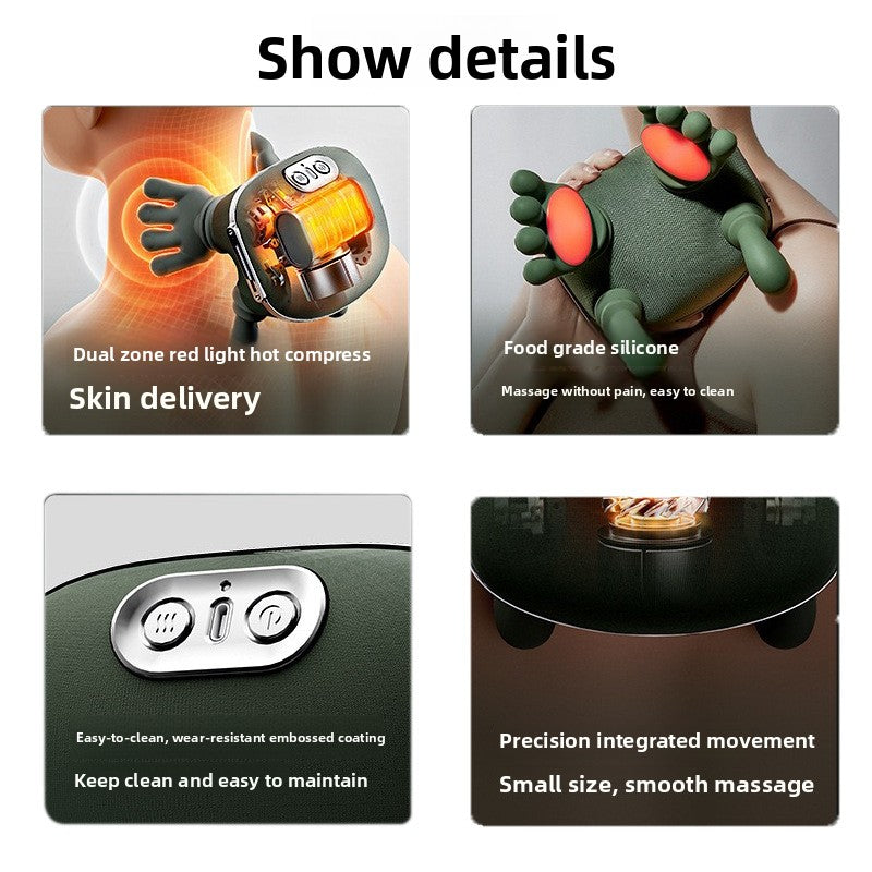 Multifunctional Shoulder Neck Massager with Heat