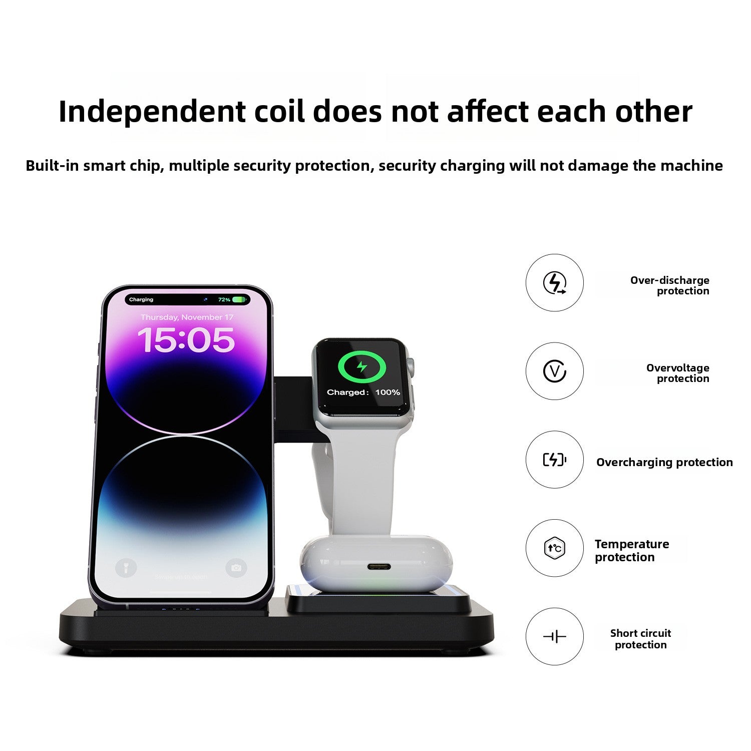4 - in - 1 Wireless charger